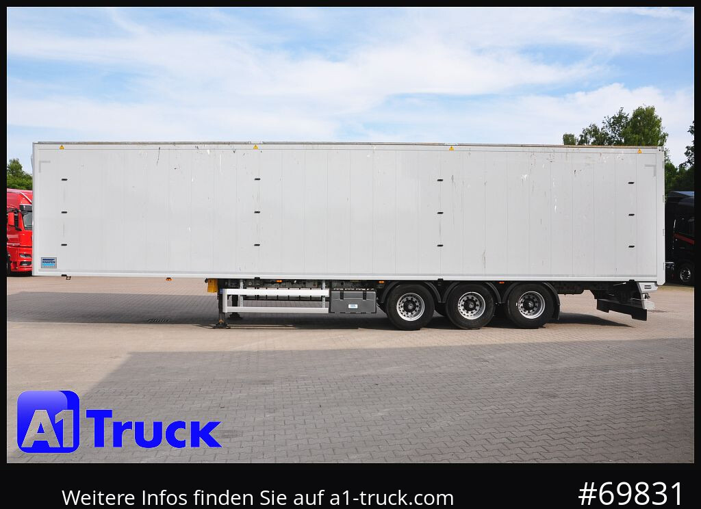 Semirremolque piso movil KNAPEN K100, Liftachse, Funk ca. 90m³