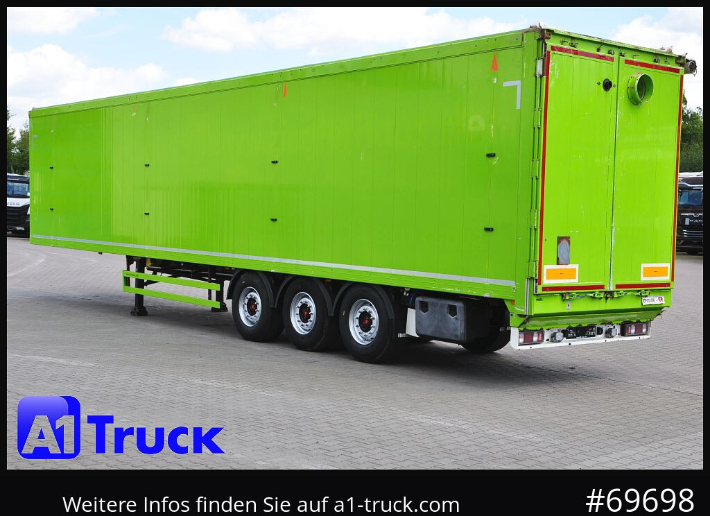 Semirremolque piso movil REISCH R24, Schubboden, Walkingfloor, Liftachse,