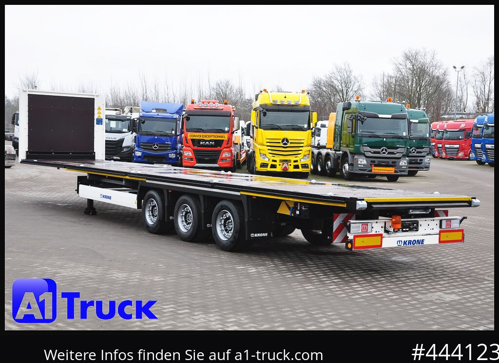 Semirremolque plataforma/ Caja abierta KRONE 5 x SD, Mega, Twistlock, Container, NEU, ohne Zulassung