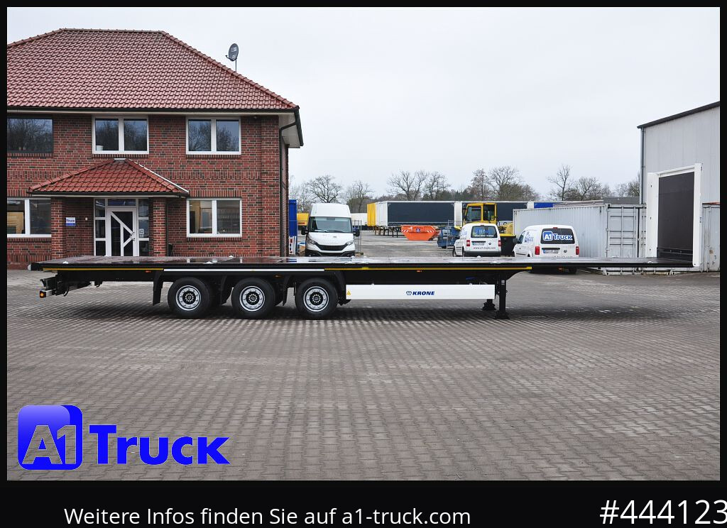 Semirremolque plataforma/ Caja abierta KRONE 5 x SD, Mega, Twistlock, Container, NEU, ohne Zulassung