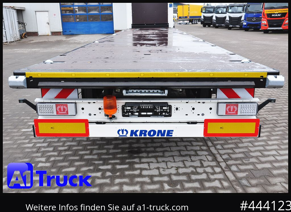 Semirremolque plataforma/ Caja abierta KRONE 5 x SD, Mega, Twistlock, Container, NEU, ohne Zulassung