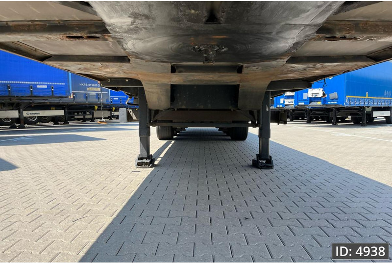 Semirremolque plataforma/ Caja abierta Krone SD Mega / Drum brakes