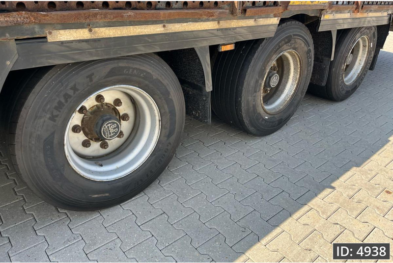 Semirremolque plataforma/ Caja abierta Krone SD Mega / Drum brakes