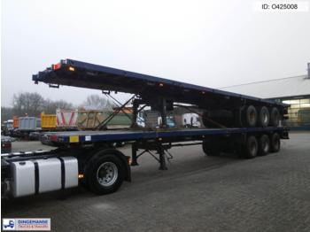 Traylona 3-axle platform trailer 59000KG / Extendable 21.5M - Semirremolque plataforma/ Caja abierta