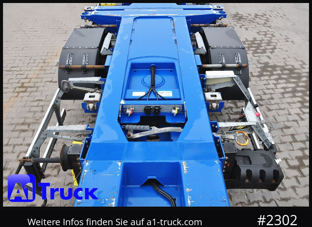 Semirremolque portacontenedore/ Intercambiable D-TEC VCC-05, CombitrailerTeiler chassi, Lift