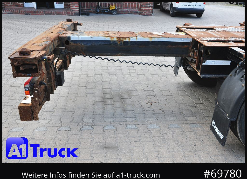 Semirremolque portacontenedore/ Intercambiable KRONE SDC, Containerchassis,  2x20/30/40
