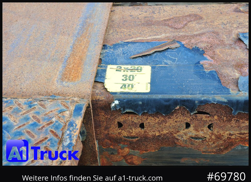 Semirremolque portacontenedore/ Intercambiable KRONE SDC, Containerchassis,  2x20/30/40