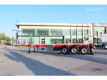NOVA NEW CONTAINER TIPPING CHASSIS PRODUCTION 20,30,40 FT 2023 - Semirremolque portacontenedore/ Intercambiable