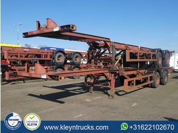 Semirremolque portacontenedore/ intercambiable Pacton 40 FT 2 AXLES BPW full steel