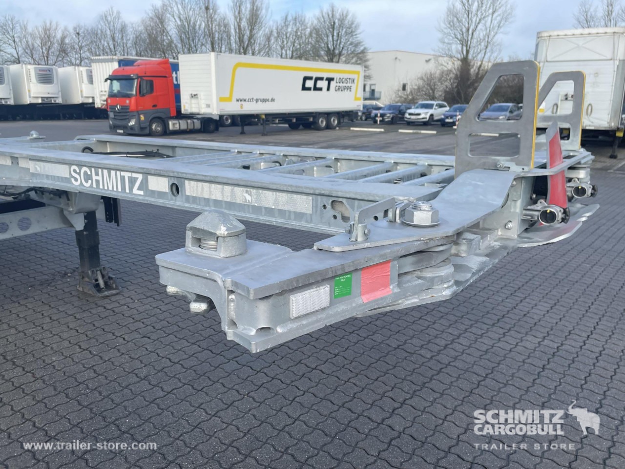 Semirremolque portacontenedore/ Intercambiable SCHMITZ Auflieger Containerfahrgestell Standard