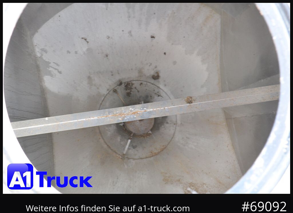 Semirremolque silo FELDBINDER Welgro, 36m³, Silo  5 Kammern, Lenkachse,