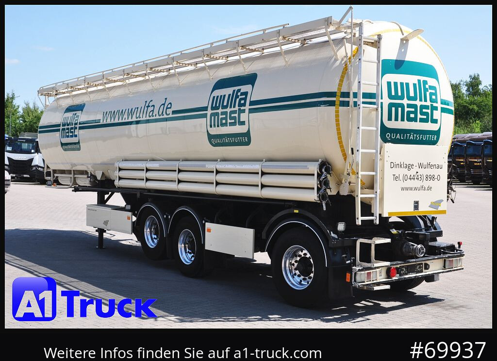 Semirremolque silo HEITLING Welgro WSL-97-43-2  52m³, Futter Feed, 8 Kammern