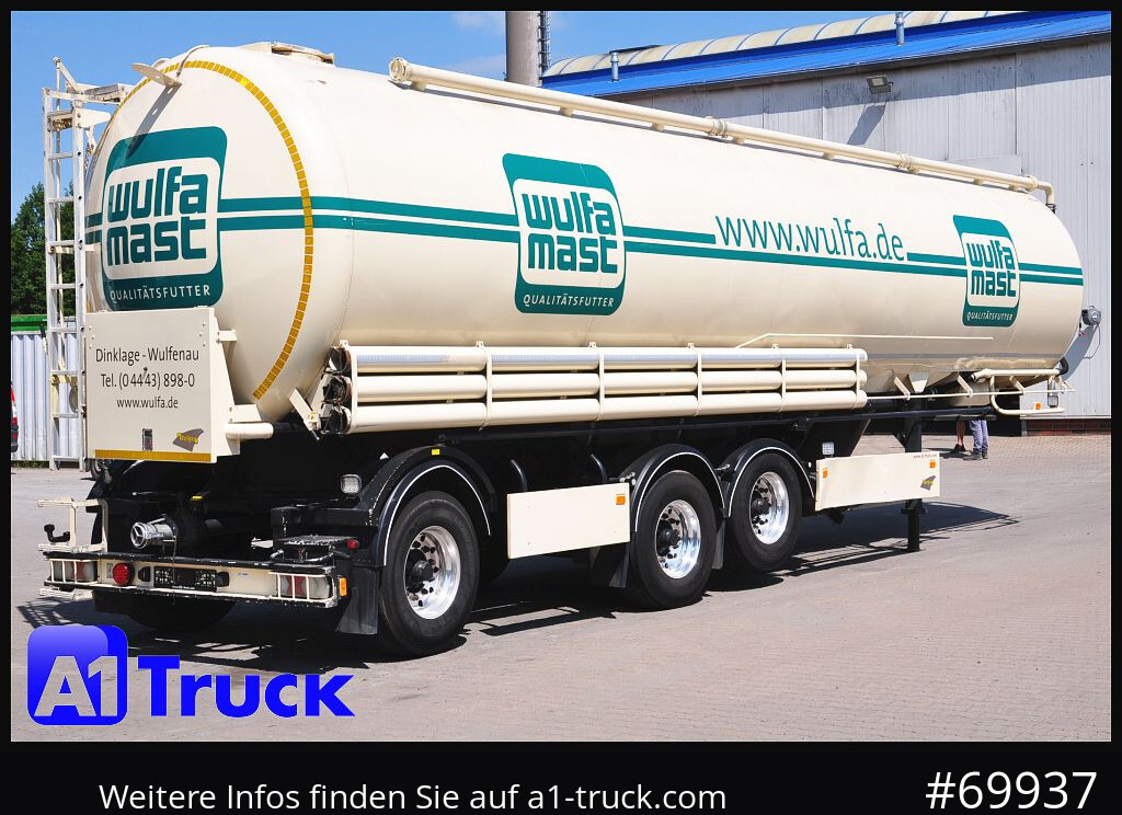 Semirremolque silo HEITLING Welgro WSL-97-43-2  52m³, Futter Feed, 8 Kammern