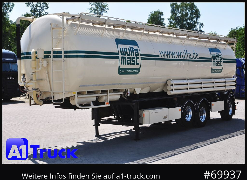 Semirremolque silo HEITLING Welgro WSL-97-43-2  52m³, Futter Feed, 8 Kammern