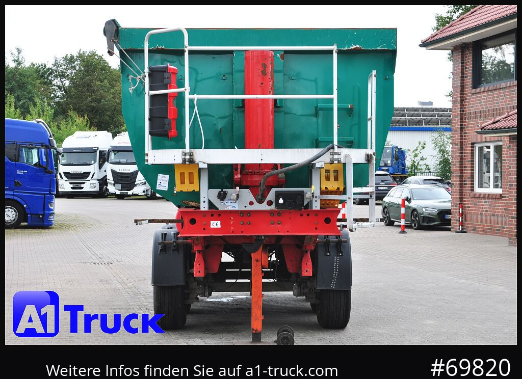 Semirremolque volquete LANGENDORF SKS-HS 24-30, 26m³ Stahl, Lift Alufelgen,