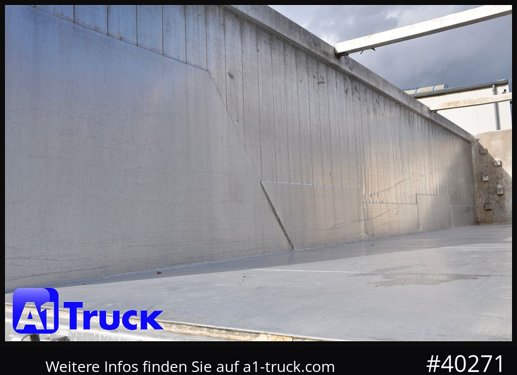 Semirremolque volquete MAFA Alu-Kippmulde, 50m³, Liftachse, Getreiderschieber,