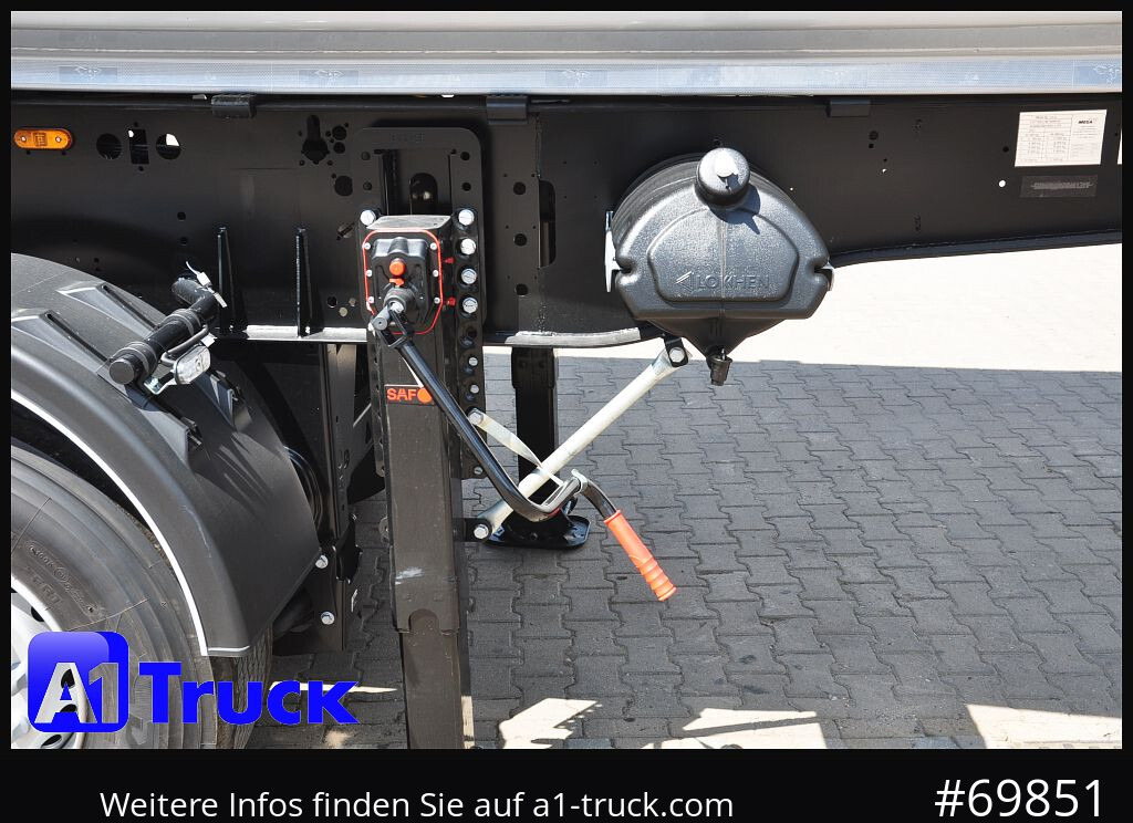 Semirremolque volquete REISCH Mega  28m³ Lift Stahl  SAF Hardox
