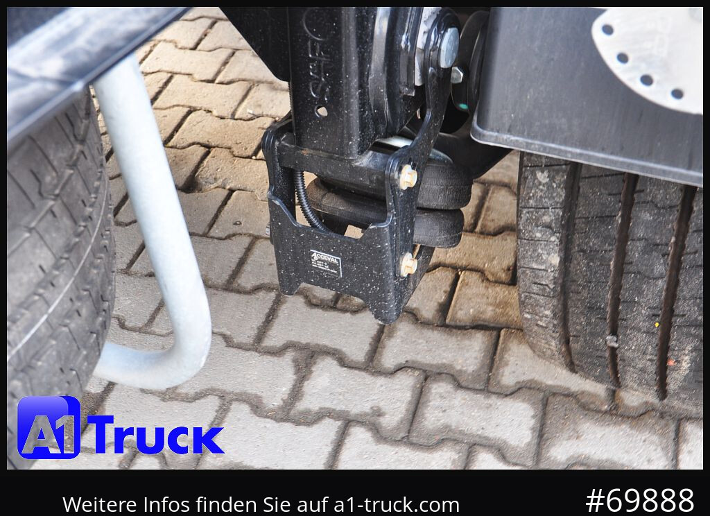 Semirremolque volquete REISCH Mega 28m³ Lift Stahl SAF Hardox