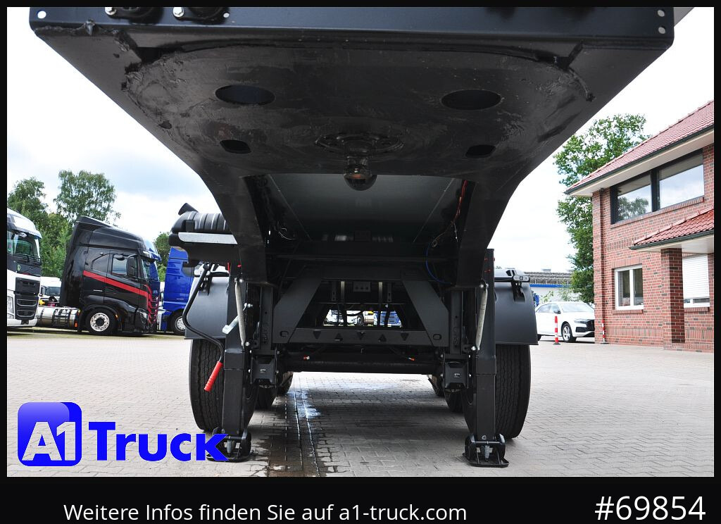 Semirremolque volquete REISCH Mega  28m³ Lift Stahl  SAF Hardox