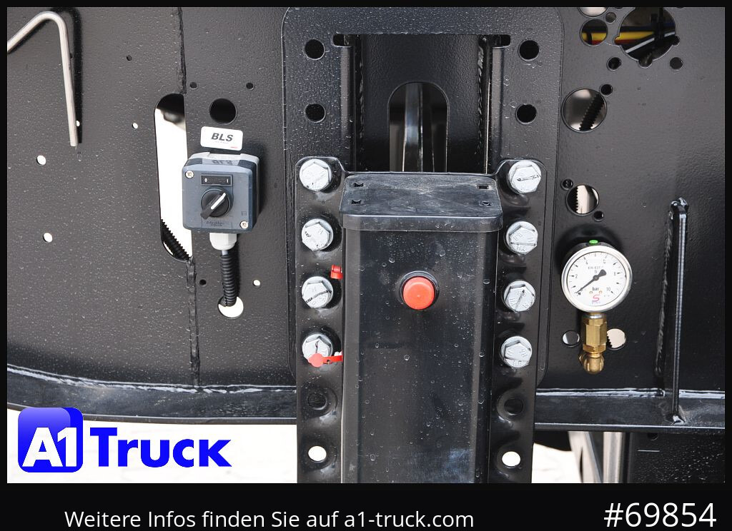 Semirremolque volquete REISCH Mega  28m³ Lift Stahl  SAF Hardox