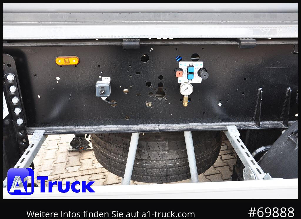 Semirremolque volquete REISCH Mega 28m³ Lift Stahl SAF Hardox