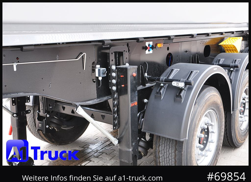 Semirremolque volquete REISCH Mega  28m³ Lift Stahl  SAF Hardox