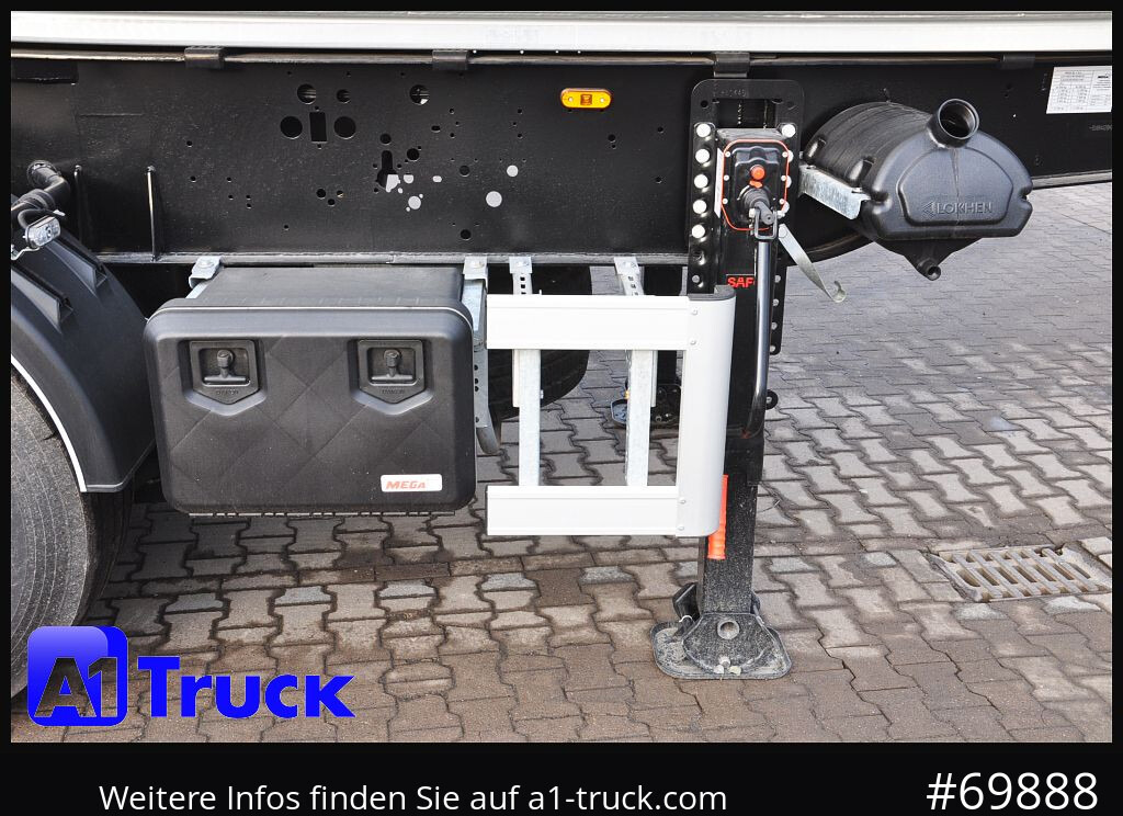 Semirremolque volquete REISCH Mega 28m³ Lift Stahl SAF Hardox