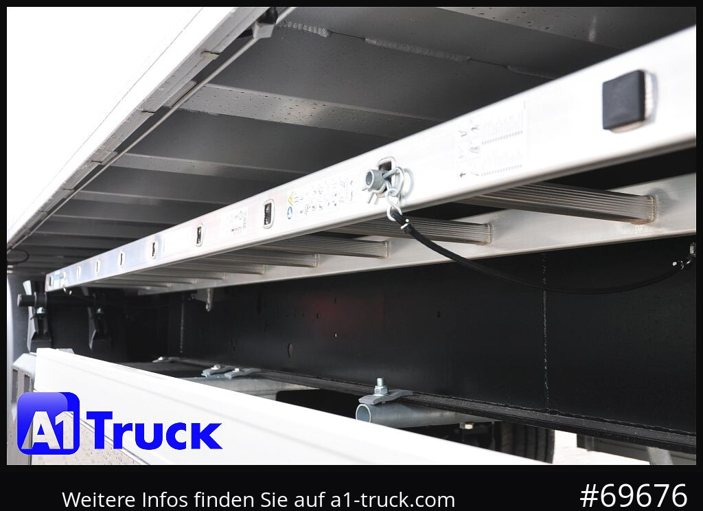 Semirremolque volquete REISCH RHKS, Alu-Kippmulde 57m³, Kombitüren, Alufelgen, Liftachse,