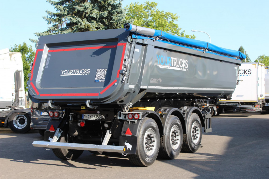 Semirremolque volquete SCHMITZ Kipper Mulde 26.4m³ 6000kg Leergew. Miete-Rent