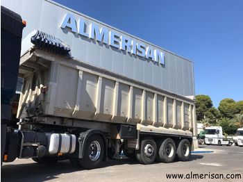 Semirremolque volquete TISVOL A80015ALME. SEMIRREMOLQUE VOLQUETE ALUMINIO
