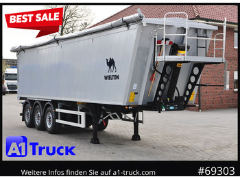 Semirremolque volquete WIELTON Wielton 51m³  Pendelklappe schlammdicht,