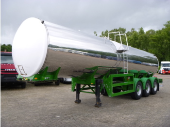 Semirremolque cisterna para transporte de alimentos TCL Food tank inox 30 m3 / 1 comp: foto 1