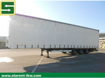 Toldo semirremolque Krone Megatrailer, Hubdach, schnittfeste Plane,XL-Zert