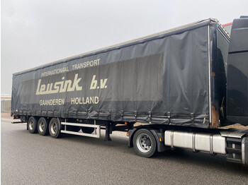 Semirremolque lona Tracon Trailers 17.000 Kg Schoteldruk / Kingpin Weight ( 44.000 Kg GvW) weinig tot geen roest / Perfect chassis: foto 1