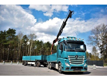 Camión caja abierta MERCEDES-BENZ Actros 2545