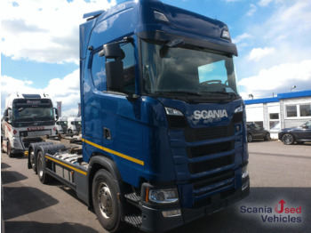 Camión portacontenedore/ Intercambiable SCANIA S 450