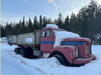 Camión volquete SCANIA S