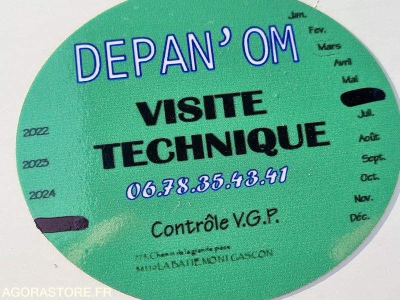 Camión de basura Benne à Ordures Ménagères 12T - CD848VN - 2012 - 198742kms