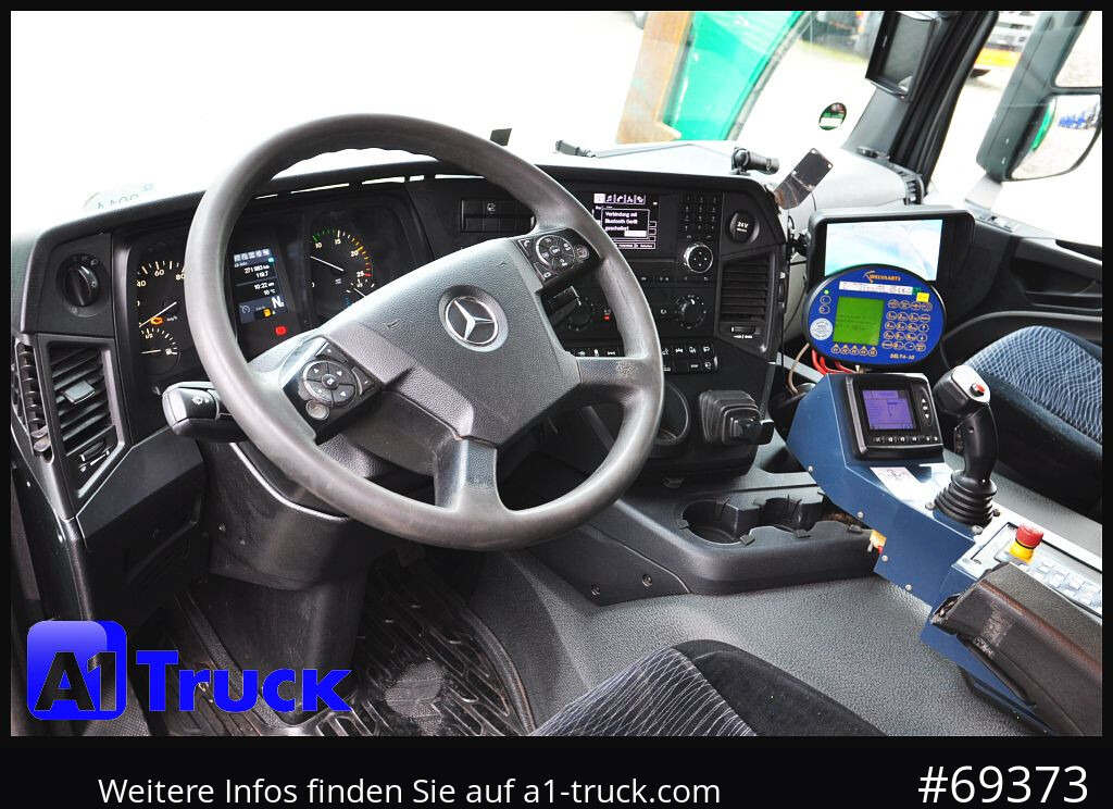 Camión de basura MERCEDES-BENZ Antos 2533, HS Millenium XXL37 Überkopflader,