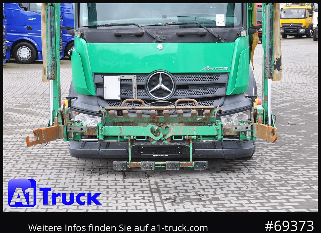 Camión de basura MERCEDES-BENZ Antos 2533, HS Millenium XXL37 Überkopflader,