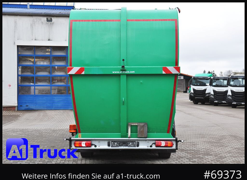 Camión de basura MERCEDES-BENZ Antos 2533, HS Millenium XXL37 Überkopflader,