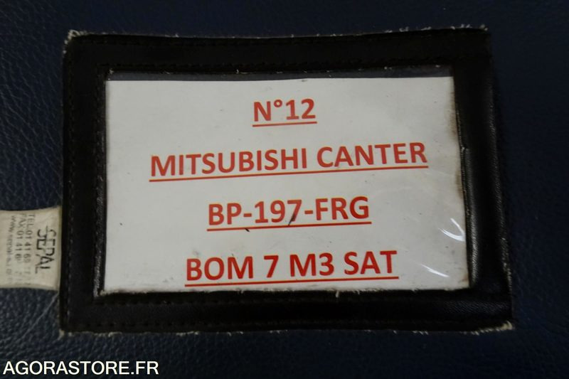 Camión de basura Mitsubishi Fuso