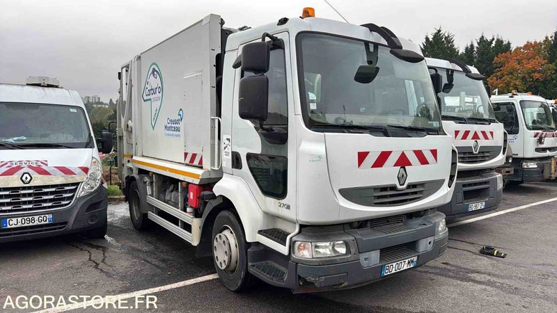 Camión de basura RENAULT MIDLUM - 2010 - 156891 KM
