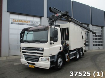 Camión de basura DAF FAN 75 CF 250 Euro 5 Hiab 21 ton/meter laadkraan: foto 1