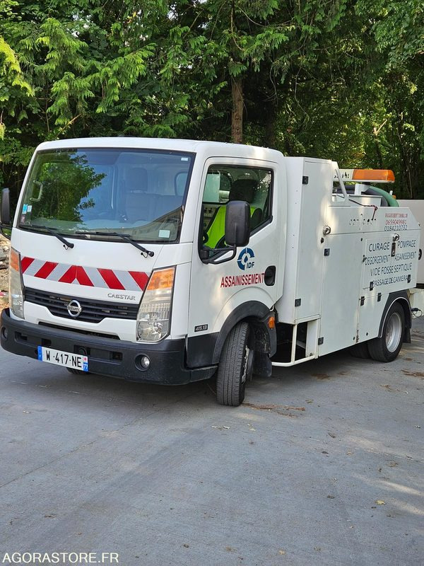 Limpieza de alcantarillado HYDROCUREUR NISSAN CABSTAR - 2008 - 105000km - AVEC TELECOMMANDE