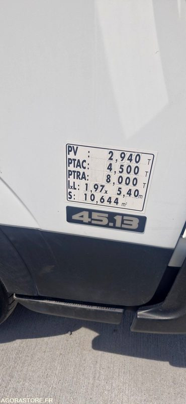 Limpieza de alcantarillado HYDROCUREUR NISSAN CABSTAR - 2008 - 105000km - AVEC TELECOMMANDE