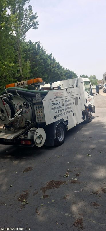 Limpieza de alcantarillado HYDROCUREUR NISSAN CABSTAR - 2008 - 105000km - AVEC TELECOMMANDE