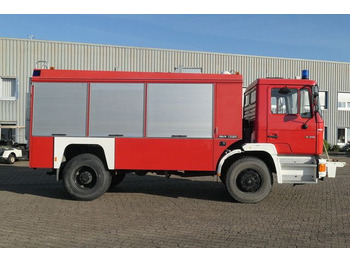 Camión de bomberos MAN 19.372 4x4, Feuerwehr, Rosenbauer, Allrad, 370PS: foto 3