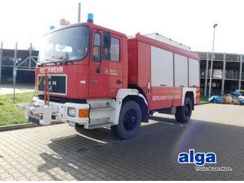 Camión de bomberos MAN 19.372 4x4, Feuerwehr, Rosenbauer, Allrad, TOP: foto 1