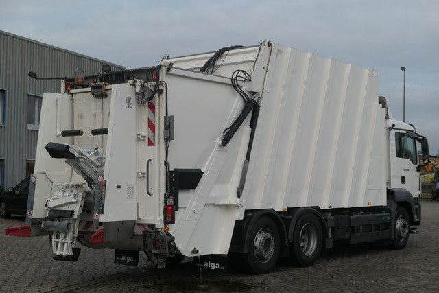 Camión de basura MAN 26.320 TGS LL 6x2, Faun, Variopress, Gelenkt: foto 3